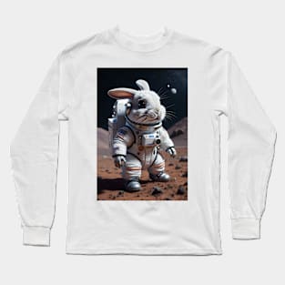 Rabbit Astronaut Long Sleeve T-Shirt